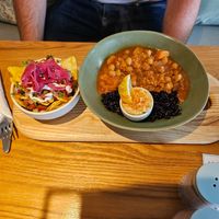 Bean chilli at Earthlings in Bolton