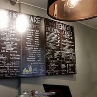 menu at Hafnia Bar in Copenhagen