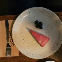 cheesecake at Hafnia Bar in Copenhagen