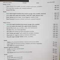 Menu at Ra.man in Kyiv