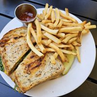 Vegan Reuben at Guglhupf in Durham