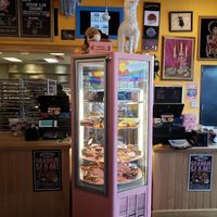 Doughnut Display at Voodoo Doughnut - E Colfax in Denver