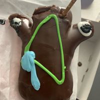 Vegan voodoo doll donut  at Voodoo Doughnut - E Colfax in Denver