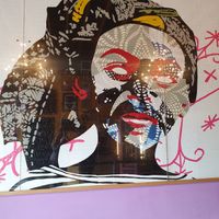 Mural at Voodoo Doughnut - E Colfax in Denver