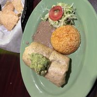 Chimichangaa  at La Cueva Restaurante Mexicano in Torrey