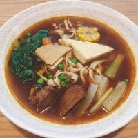 Spicy Braised Soup with Noodles  at Brother Su Vegan Kitchen in New Taipei City