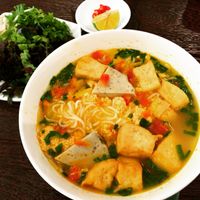 Vegetarian Crab Noodle  at Sala Quan in Hanoi