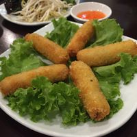 Fried Veggie Rolls  at Sala Quan in Hanoi