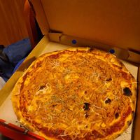 Vegane Pizza Schinken at Pizza Master in Gothenburg