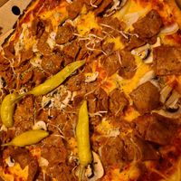 Vegane Pizza Kebab at Pizza Master in Gothenburg
