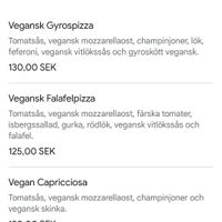  at Pizza Master in Gothenburg