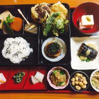 Shojin Ryori Bento Set at Arashiyama-kan in Kyoto
