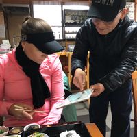 Amazing host:) at Arashiyama-kan in Kyoto