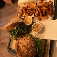   at Farma Burgerownia Roslinna in Krakow