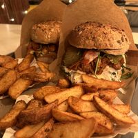   at Farma Burgerownia Roslinna in Krakow