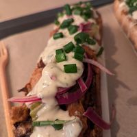 Vega Gyro Zapiekanka at Farma Burgerownia Roslinna in Krakow