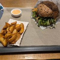 Vegger burger at Farma Burgerownia Roslinna in Krakow