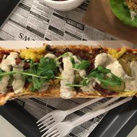 zapikanka at Farma Burgerownia Roslinna in Krakow