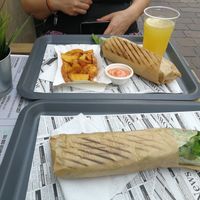 Wraps at Farma Burgerownia Roslinna in Krakow