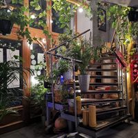Setting at Farma Burgerownia Roslinna in Krakow