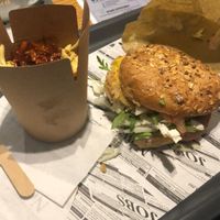 Amazing lunch at Farma Burgerownia Roslinna in Krakow