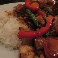 No. 59 Tofu with various vegetables (vegan) at Asia Wok in Saarbrucken