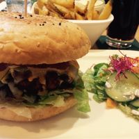 Chili-burger at Burgerglück in Goslar