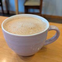 Latte at Glow Juicery in Duncan