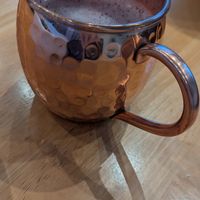 Mocktail at Glow Juicery in Duncan