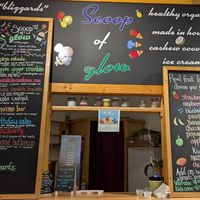 Ice cream and icy treats at Glow Juicery in Duncan