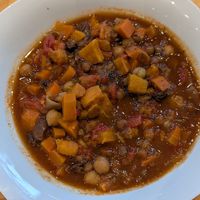 Moroccan stew at Glow Juicery in Duncan