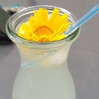 Home made lemonade at Cafe Flora in Bad Harzburg