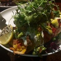 Pulled Jackfruit Enchilada  at Greenhouse Canteen & Bar in Tallebudgera-vallley