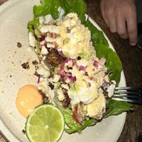 Raw tacos   at Greenhouse Canteen & Bar in Tallebudgera-vallley