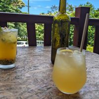House made lemonade #Veganuary at Greenhouse Canteen & Bar in Tallebudgera-vallley