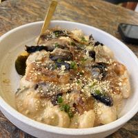 Creamy mushroom gnocchi  at Greenhouse Canteen & Bar in Tallebudgera-vallley