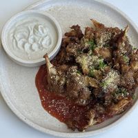 Cauliflower wings  at Greenhouse Canteen & Bar in Tallebudgera-vallley