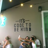 Front of the bar at Greenhouse Canteen & Bar in Tallebudgera-vallley