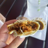 Soyrizo empanada at World Empanadas in Burbank