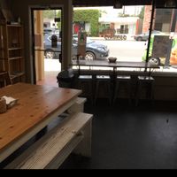 Inside seating. at World Empanadas in Burbank
