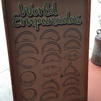 Some of the variety offered aside from daily specials. at World Empanadas in Burbank