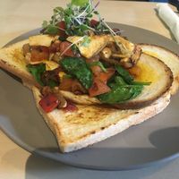 Scrambled Tofu at The Aspy Cafe in Lancefield