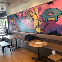 I just love this place. I wish I could just live here. I come every weekend from Murwillumbah. at Veganyumm Bakehouse in Brisbane