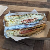 Chicken Toasty at Veganyumm Bakehouse in Brisbane