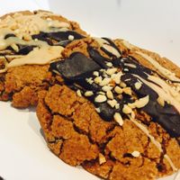 Peanut butter chocolate cookies  at Veganyumm Bakehouse in Brisbane