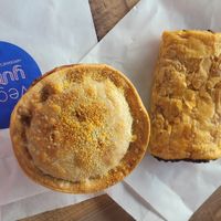 Pie & Sausage Roll at Veganyumm Bakehouse in Brisbane