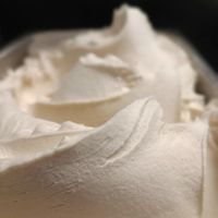 Rose rhubarb sorbet at Roberto Gelato in Utrecht