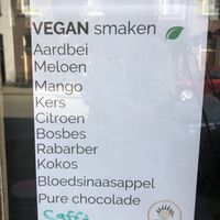 caffe was the special of the week  at Roberto Gelato in Utrecht