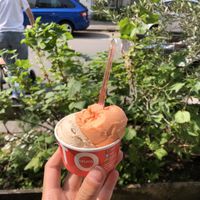 bloodorange cinnamon  at Roberto Gelato in Utrecht