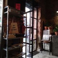 Interior at Pum Pum Cafe in Madrid